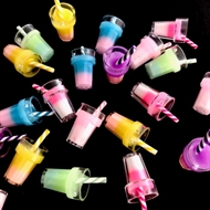 Vedhæng - tofarvede pastel drinks | 2